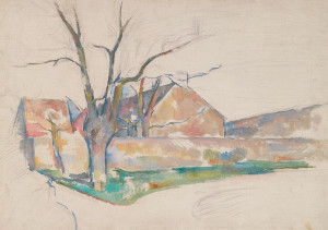 Winter landscape, about 1885