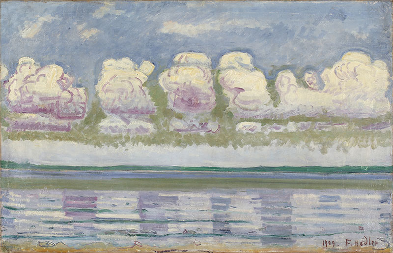 Genfersee mit Jura, 1909