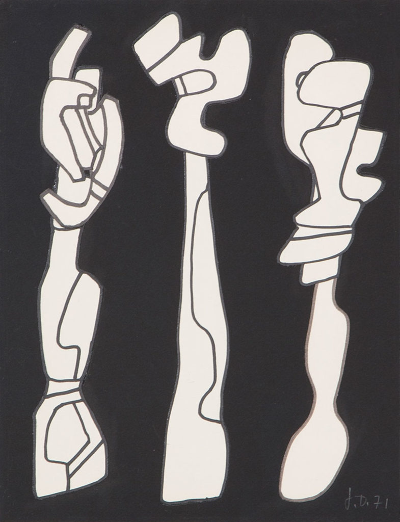 Trois arbres, 28.01.1971