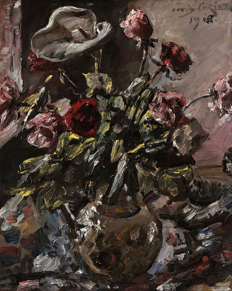 Rosen und eine Kalla, 1917